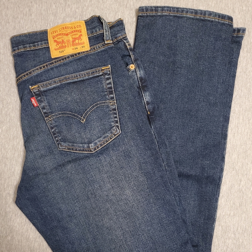 Levi's 514 Mens Jeans 34x34